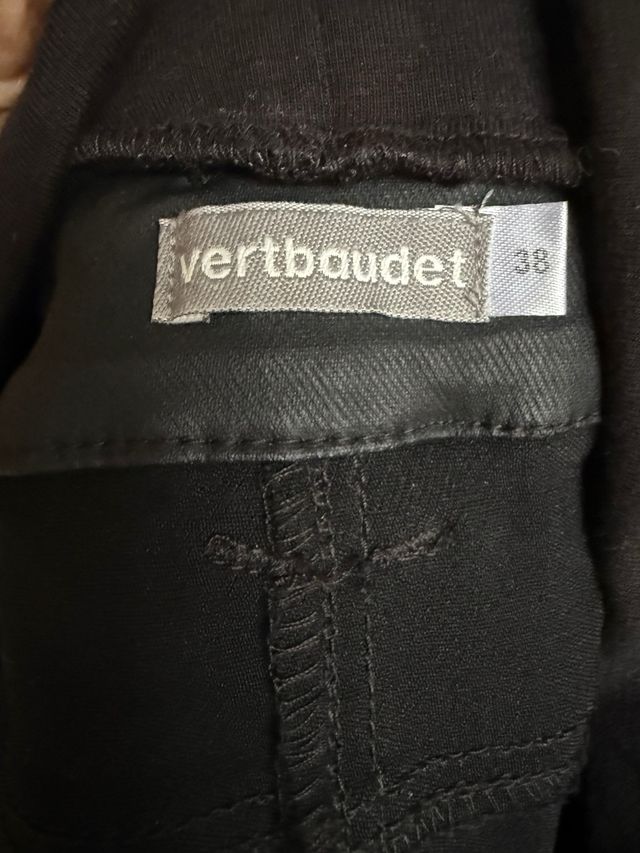 Gonna premaman effetto pelle nera