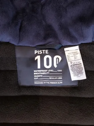 Chaqueta de esquí y nieve Wedze