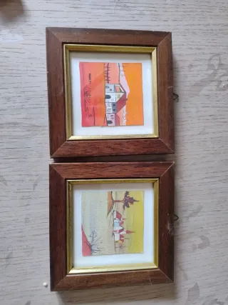 Coppia Quadretti cm 12x12