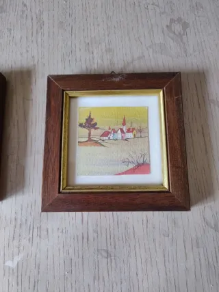 Coppia Quadretti cm 12x12