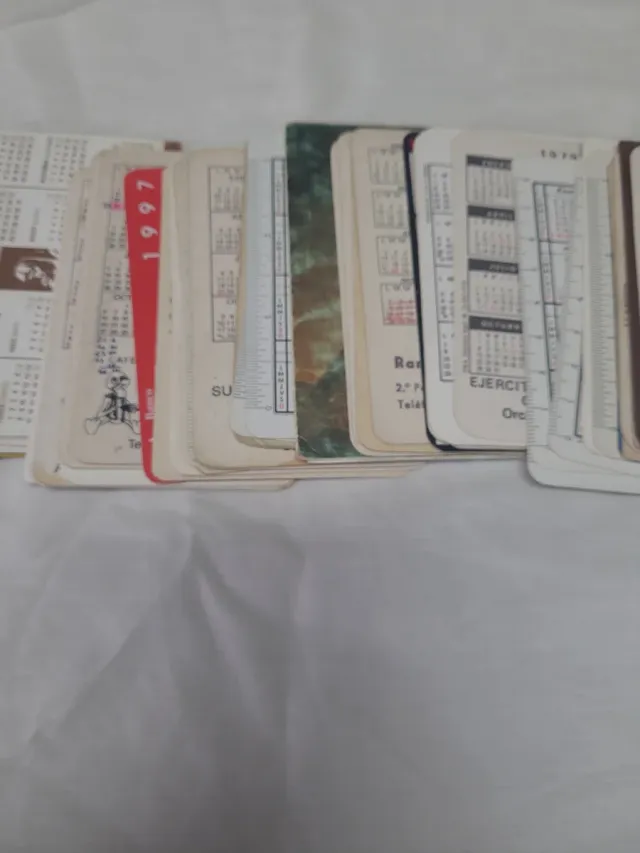 80 calendarios de años entre 71 hasta2008