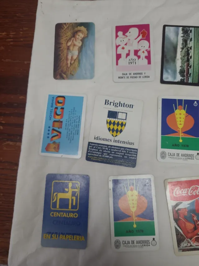 80 calendarios de años entre 71 hasta2008