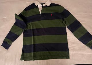 Polo Ralph Lauren Rayas Verde y Azul