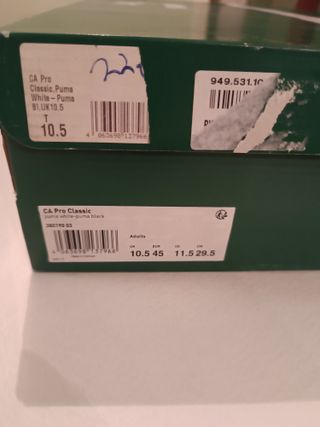 Zapatillas Puma CA Pro Classic Talla 45