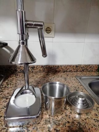 Spremiagrumi manuale cromato