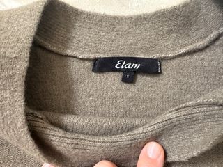 Jersey Etam verde caqui