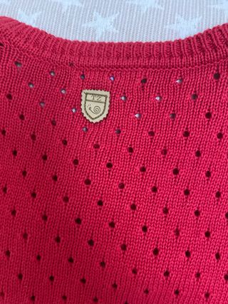 Chaqueta Trasluz Roja Talla S