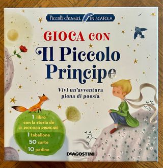 Gioco Piccolo Principe + Libro DeAgostini nuovo