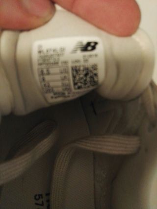Zapatillas New Balance Beige/Azul Talla 42