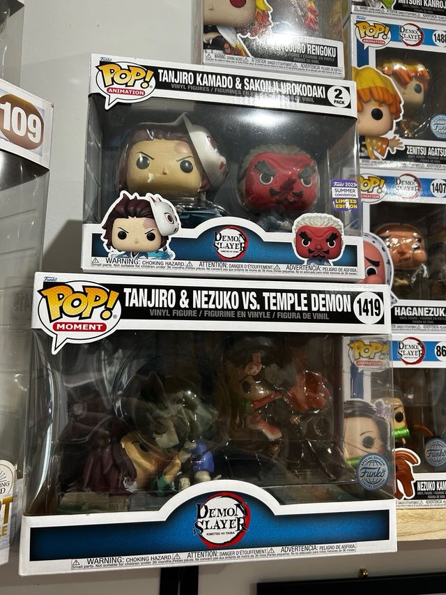 Colección Funkos Demon Slayer