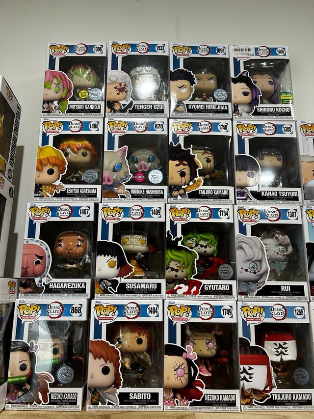 Colección Funkos Demon Slayer
