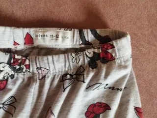 Pantalones grises con estampado Minnie Mouse