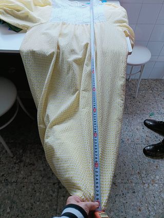 Vestido largo amarillo Johanna Paris