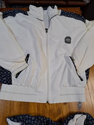 Chándal Reebok Vintage Azul y Blanco