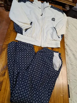 Chándal Reebok Vintage Azul y Blanco