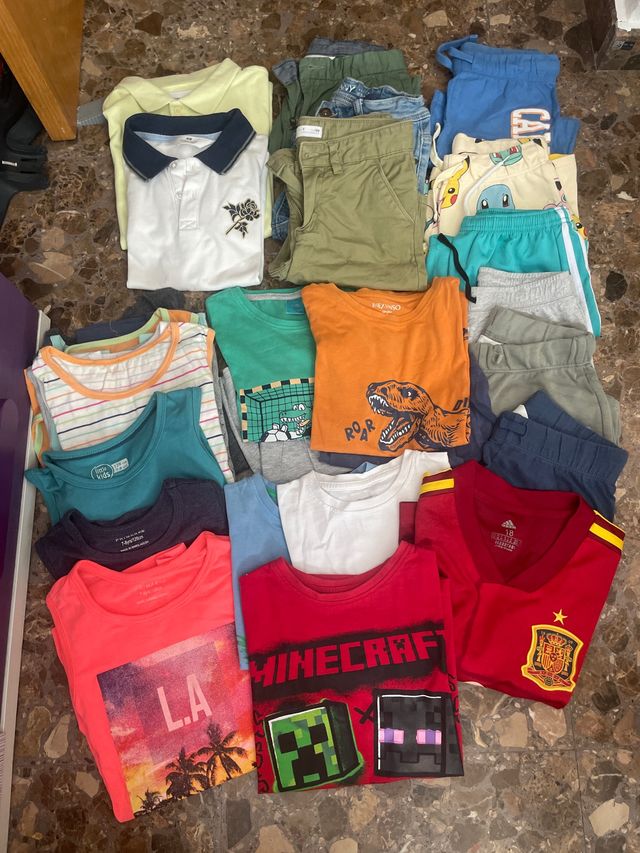 Lote Ropa Niño Verano Talla 7-8 Años