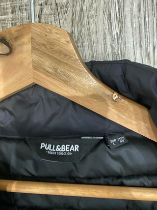 Chaquetón Pull&Bear Negro