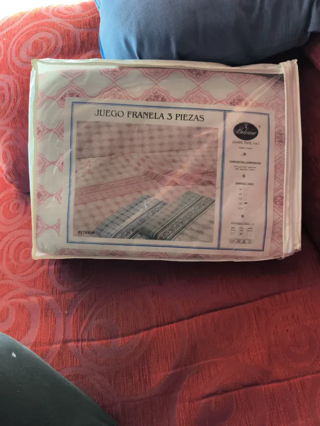 Jogo de Roupa de Cama em Flanela 3 Peças