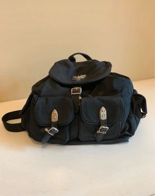 Zaino Vintage Piero Guidi Nero sconto Black Friday