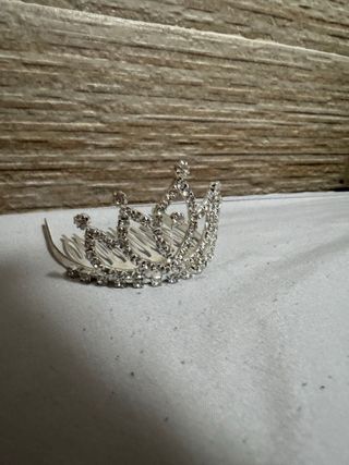 Set de peinetas y corona