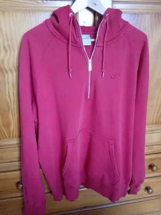 Sudadera Nike Media Cremallera Roja
