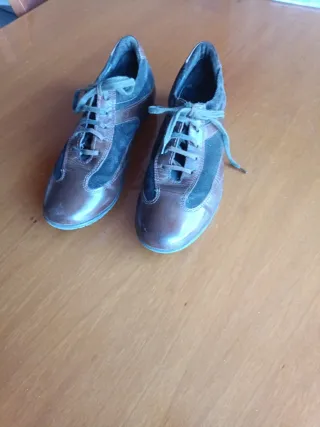 Zapatillas de piel, para ir arreglado,  vestir.