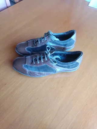 Zapatillas de piel, para ir arreglado,  vestir.