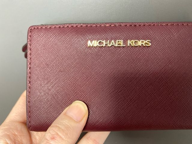 Monedero Michael Kors burdeos