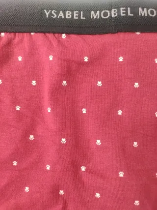 Bóxer Ysabell Mora Rojo Estampado