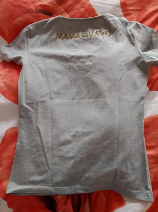 T-shirt Mamaquevo stampa Hello Spank