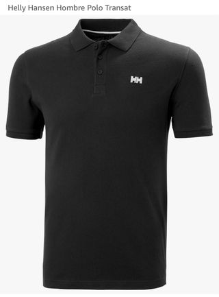 Polo Helly Hansen Transat Negro Hombre