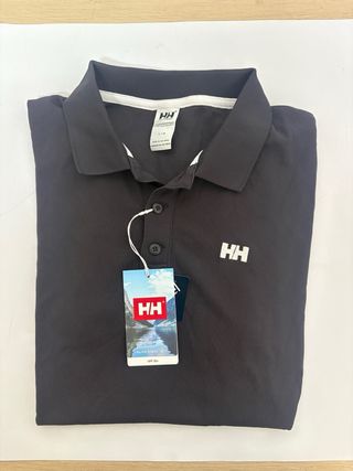 Polo Helly Hansen Transat Negro Hombre