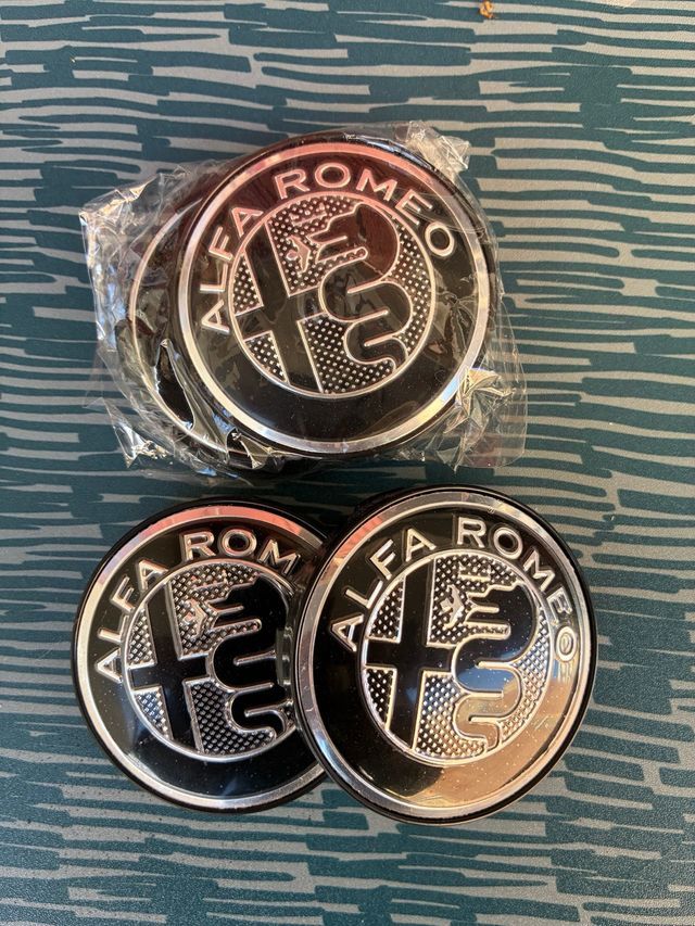 Tapas buje llantas Alfa Romeo