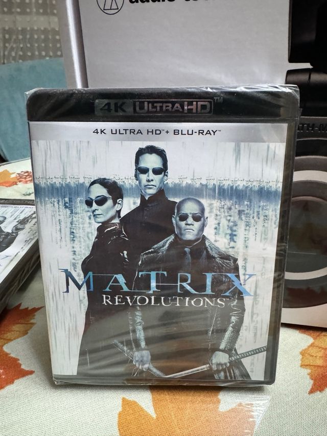 Matrix Revolutions 4K Blu-ray Precintada
