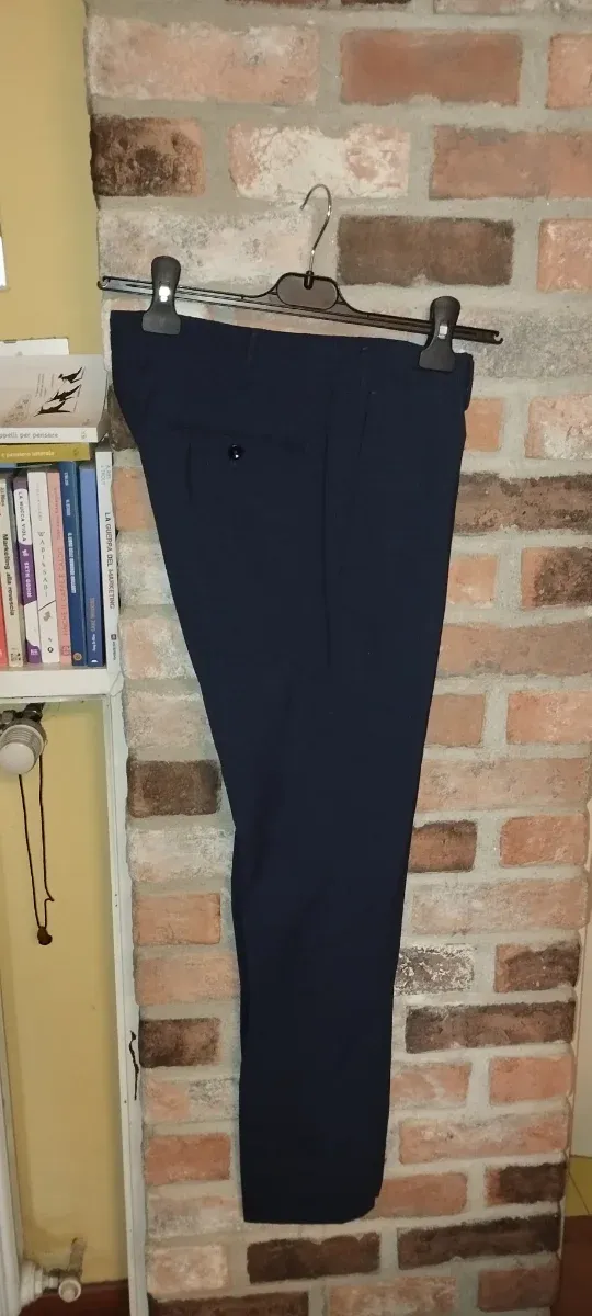 Pantaloni Incotex uomo taglia 48 blu