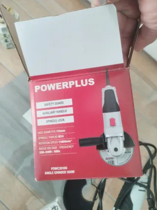 Smerigliatrice angolare Powerplus