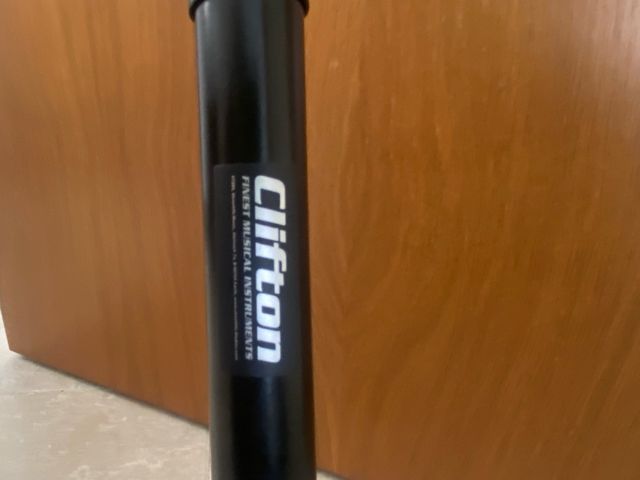 Soporte para guitarra negro