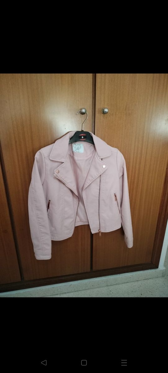 Chaqueta rosa talla 10-11 años