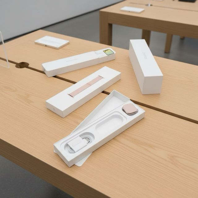 Caja Apple Watch Serie 5 Oro Rosa