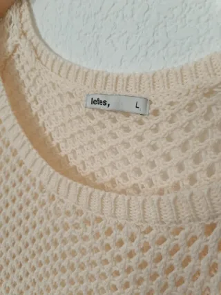 Jersey Lefties crema talla L