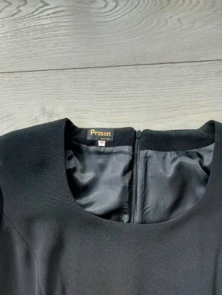 Talla 42-44 Vestido negro largo fiesta Presen