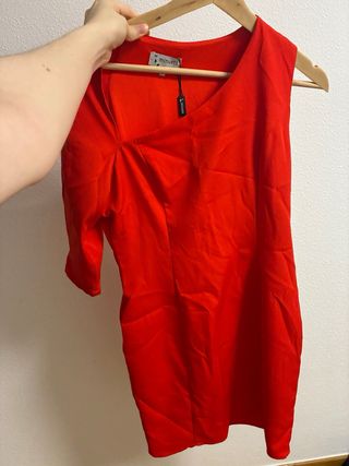 Vestido Minueto Rojo Talla S Sin Estrenar