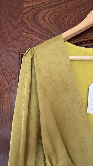 Vestido Polinet Moi invitada verde lima.