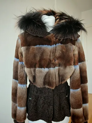 Chaqueta Piel Réversible Marester.