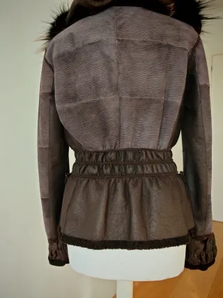 Chaqueta Piel Réversible Marester.