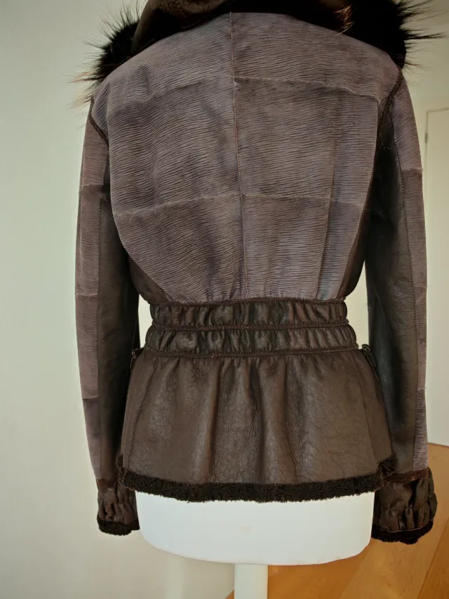 Chaqueta Piel Réversible Marester.