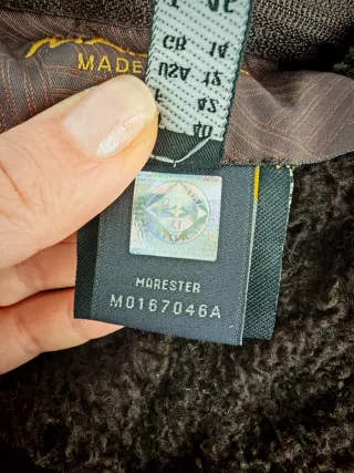 Chaqueta Piel Réversible Marester.