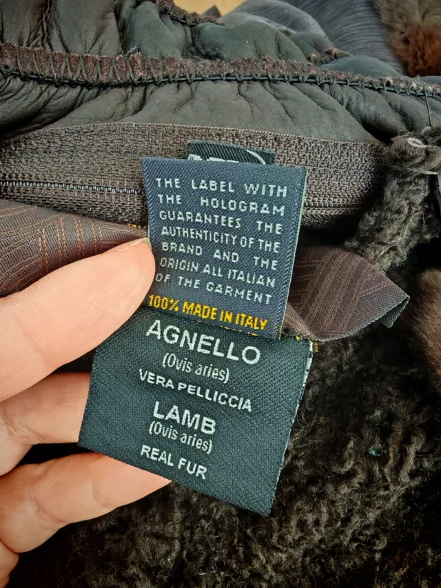 Chaqueta Piel Réversible Marester.