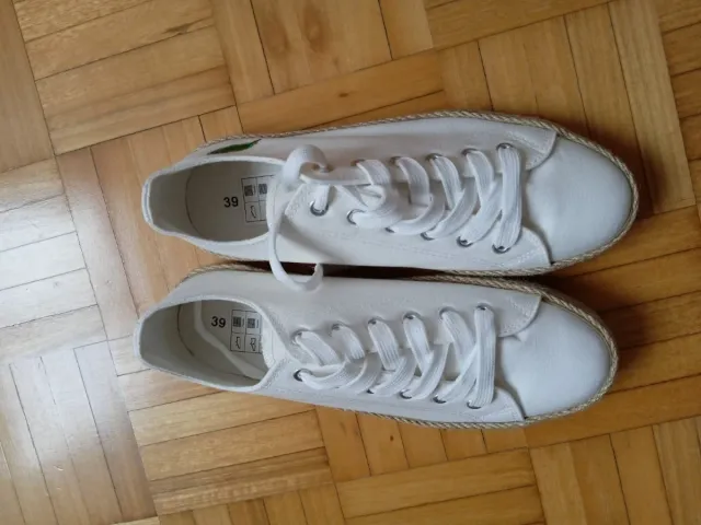 Zapatillas Mujer Talla 39 Blancas
