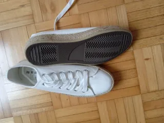 Zapatillas Mujer Talla 39 Blancas